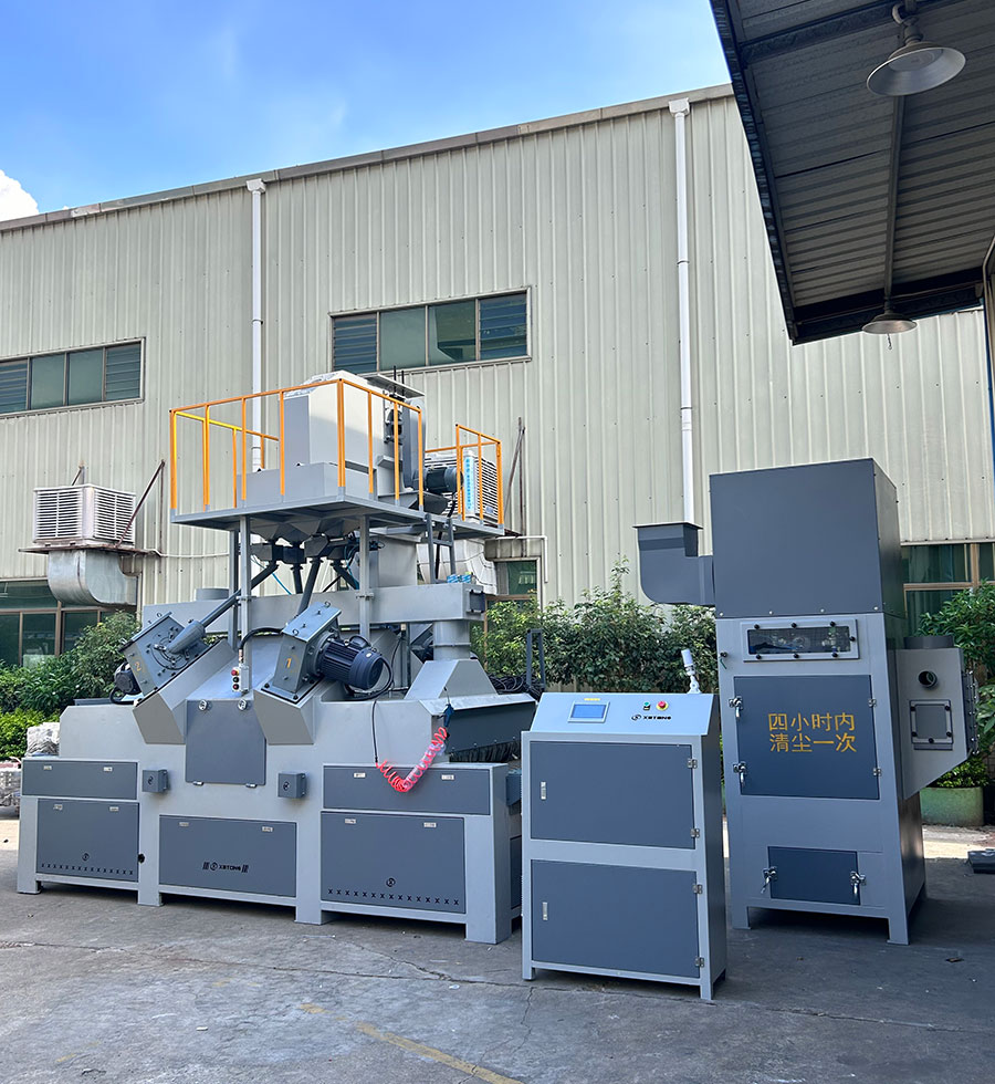 深圳百超拋丸機生產(chǎn)廠家制造的通過式拋丸機實拍圖片 深圳百超拋丸機生產(chǎn)廠家制造的通過式拋丸機實拍圖片