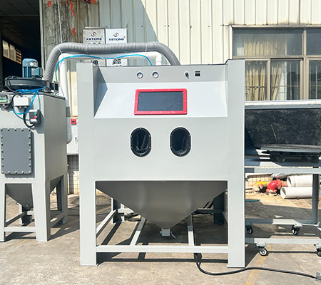 小型干濕兩用環(huán)保手動(dòng)噴砂機(jī)BC-1515-01