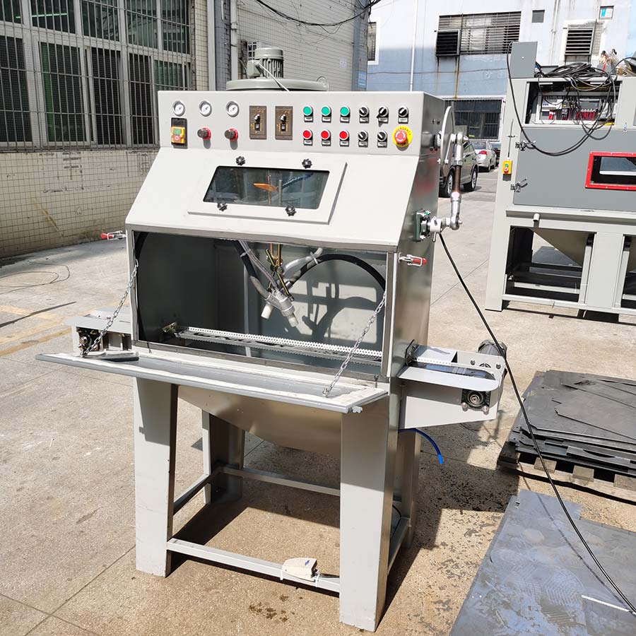 深圳百超機械液體濕式噴砂機設備